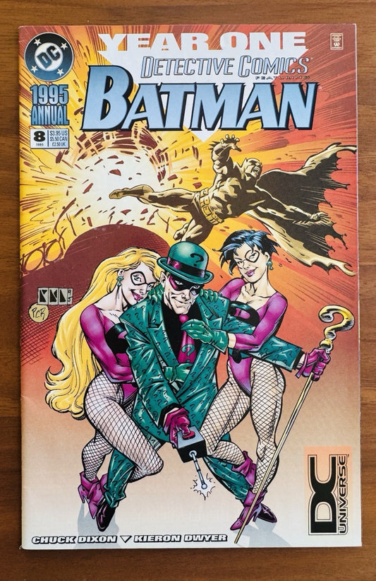 Detective Comics Annual #8 DCU Logo Variant Riddler