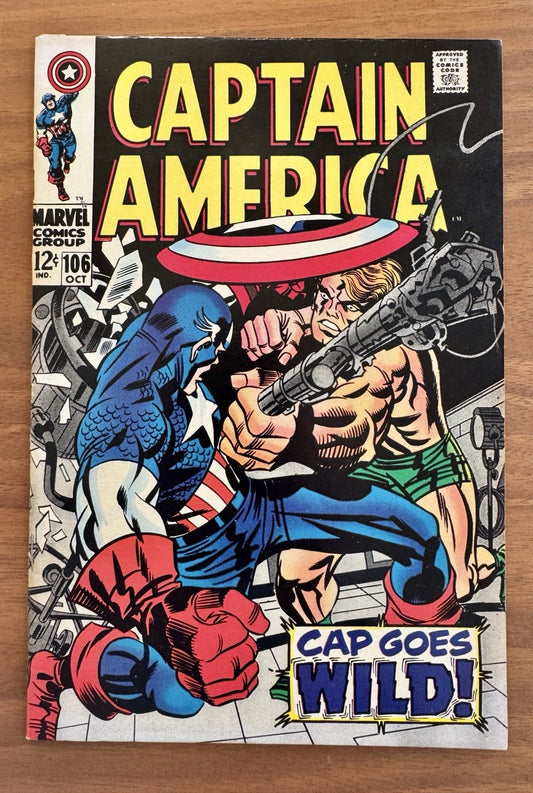 Captain America #106  VF+ 8.5