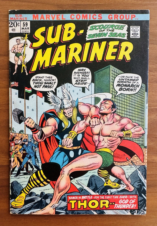Sub Mariner  #59 6.0