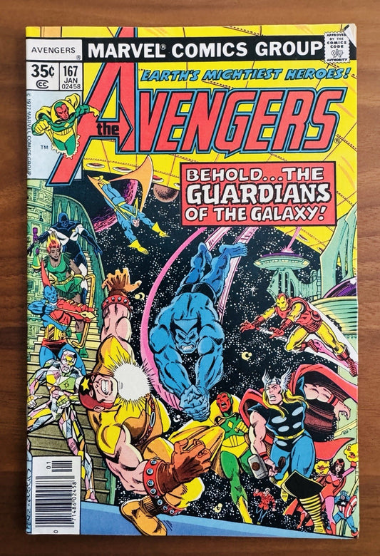 Avengers #167  Fine  6.0