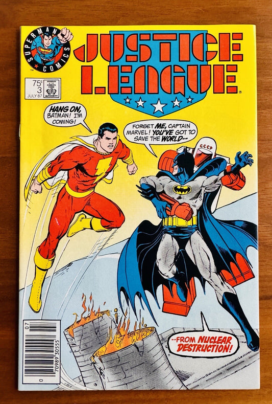 Justice League #3   Rare Superman Test Logo Variant VF/NM