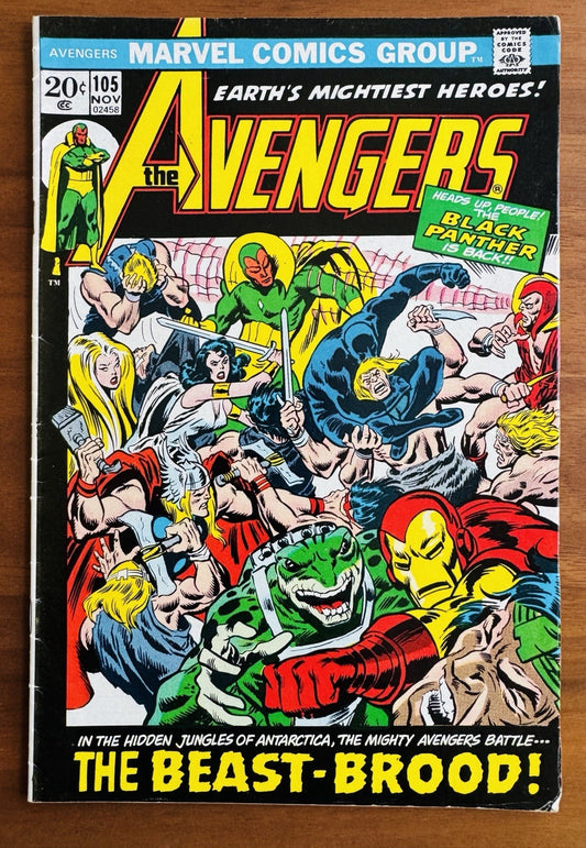 Avengers #105 - F/VF