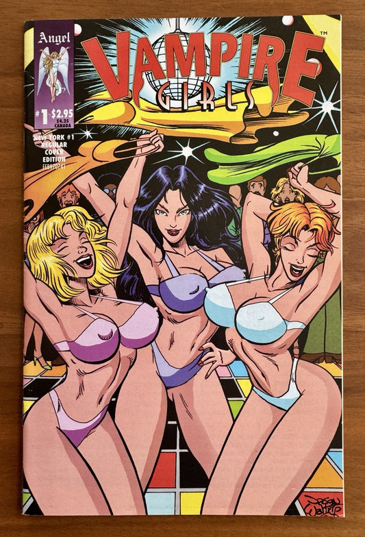 Vampire Girls #1 Angel Comics NM 9.4
