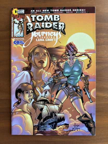 Tomb Raider Journeys #1 NM+ Lara Croft Top Cow