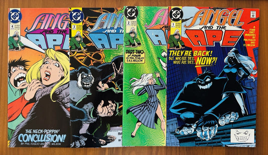 Angel and the Ape #1-4  Complete Set NM 9.4