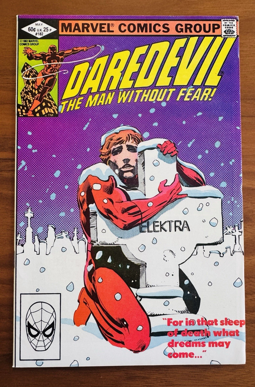 Daredevil #182 NM 9.4 Frank Miller Marvel 1982