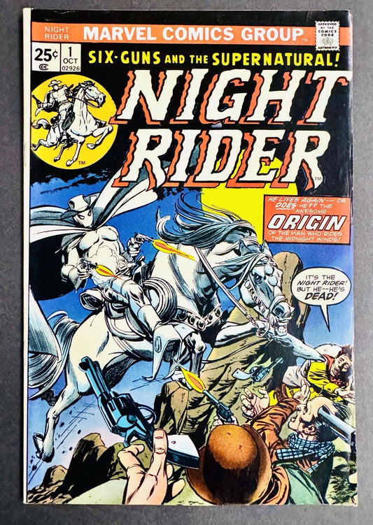 Night Rider #1   Golden Age Western Ghost Rider VF-