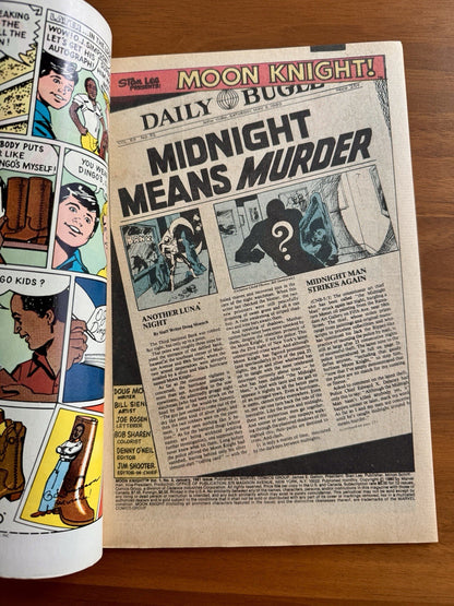 Moon Knight #3 - 1st Appearance of Midnight Man Newsstand VF-