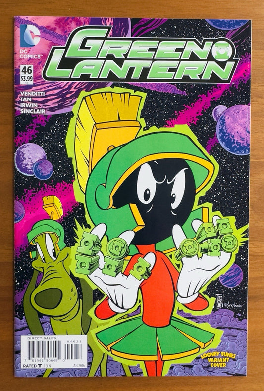 Green Lantern #46 Marvin the Martian - Looney Tunes Variant NM