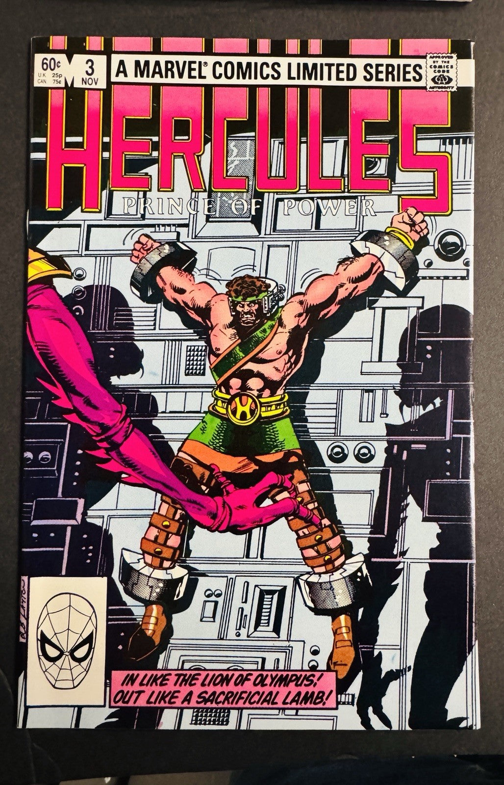 Hercules Prince Of Power #1 - 4 Complete Series VF/NM