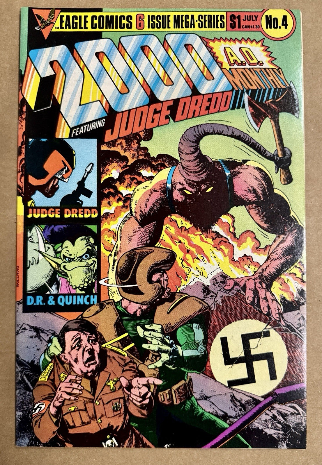 2000 AD # 3 Judge Dredd VF/NM