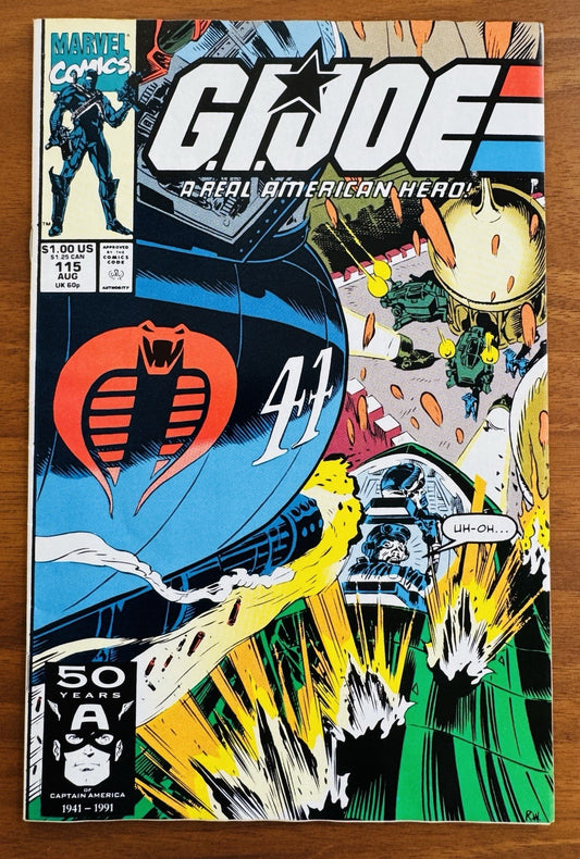 G.I. Joe Real American Hero #115  VF 8.0