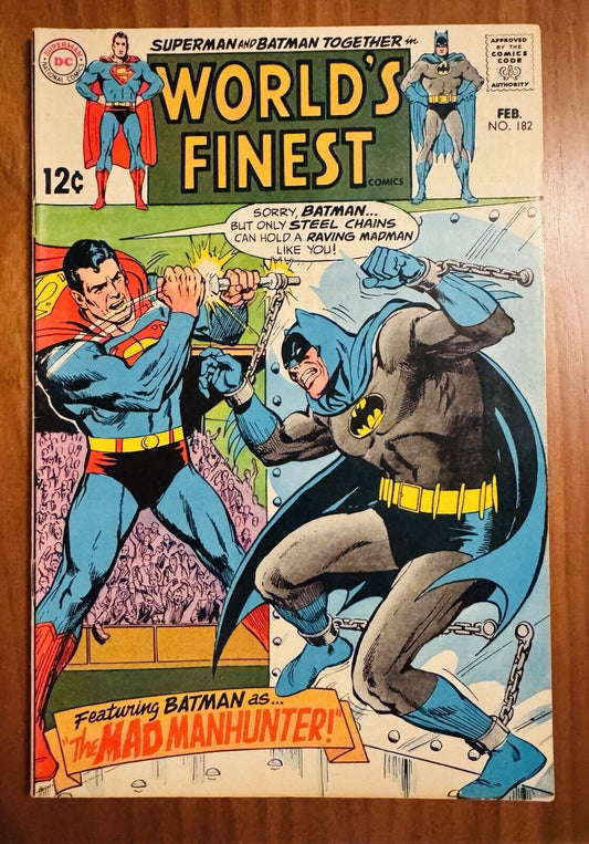 World's Finest Comics #182 Fine+