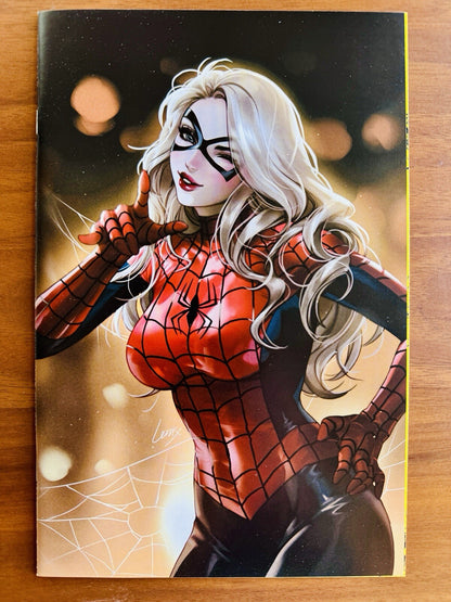 Amazing Spider-Man #39 Black Cat Unknown Comics Leirix Exclusive Virgin NM+