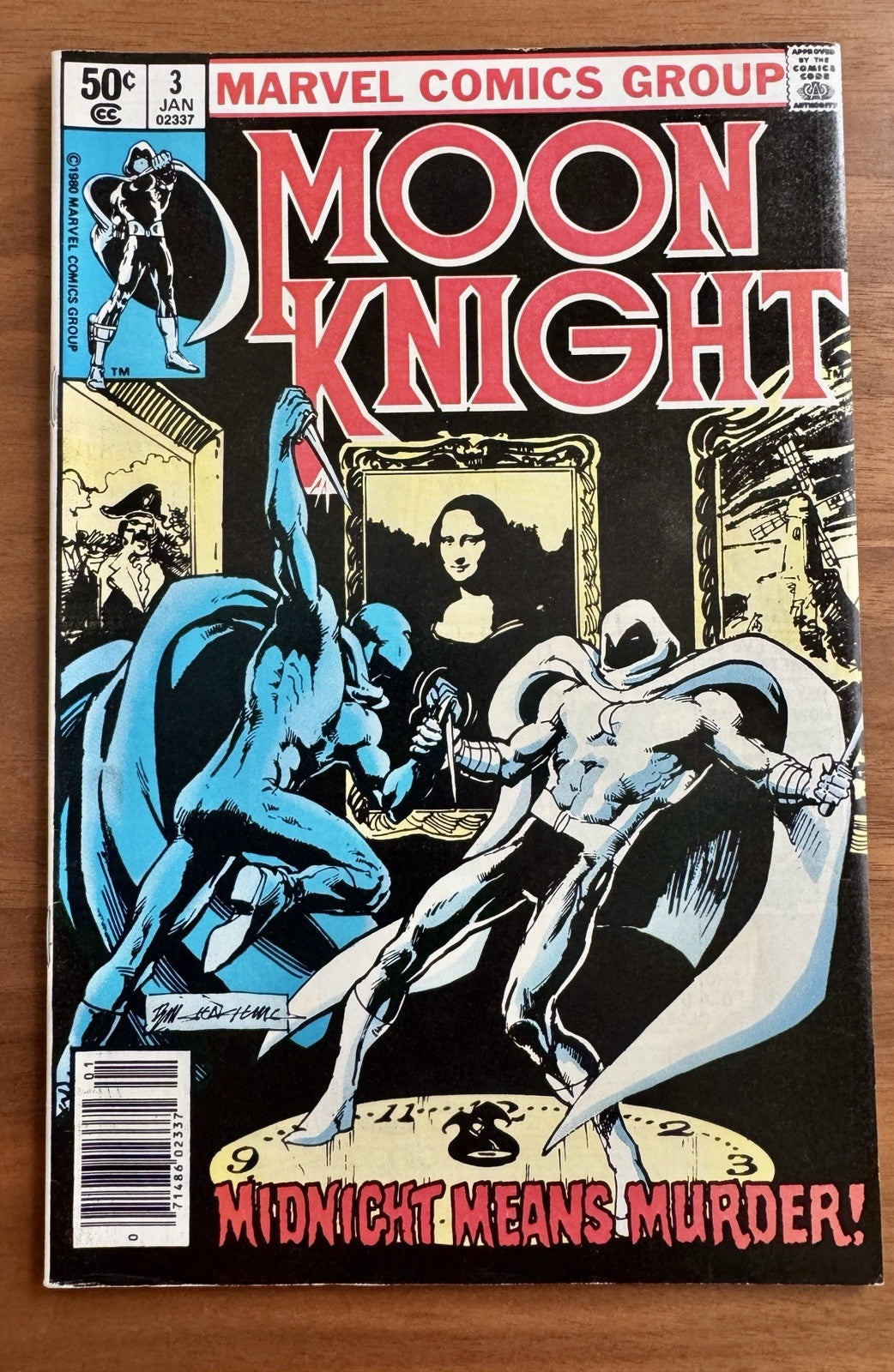 Moon Knight #3 - 1st Appearance of Midnight Man Newsstand VF-
