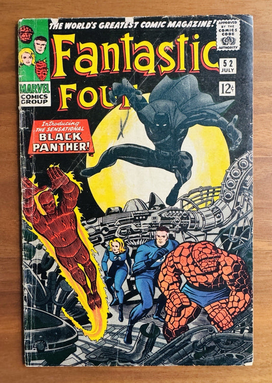 Fantastic Four #52 - 1st Black Panther Appearance 2.5
