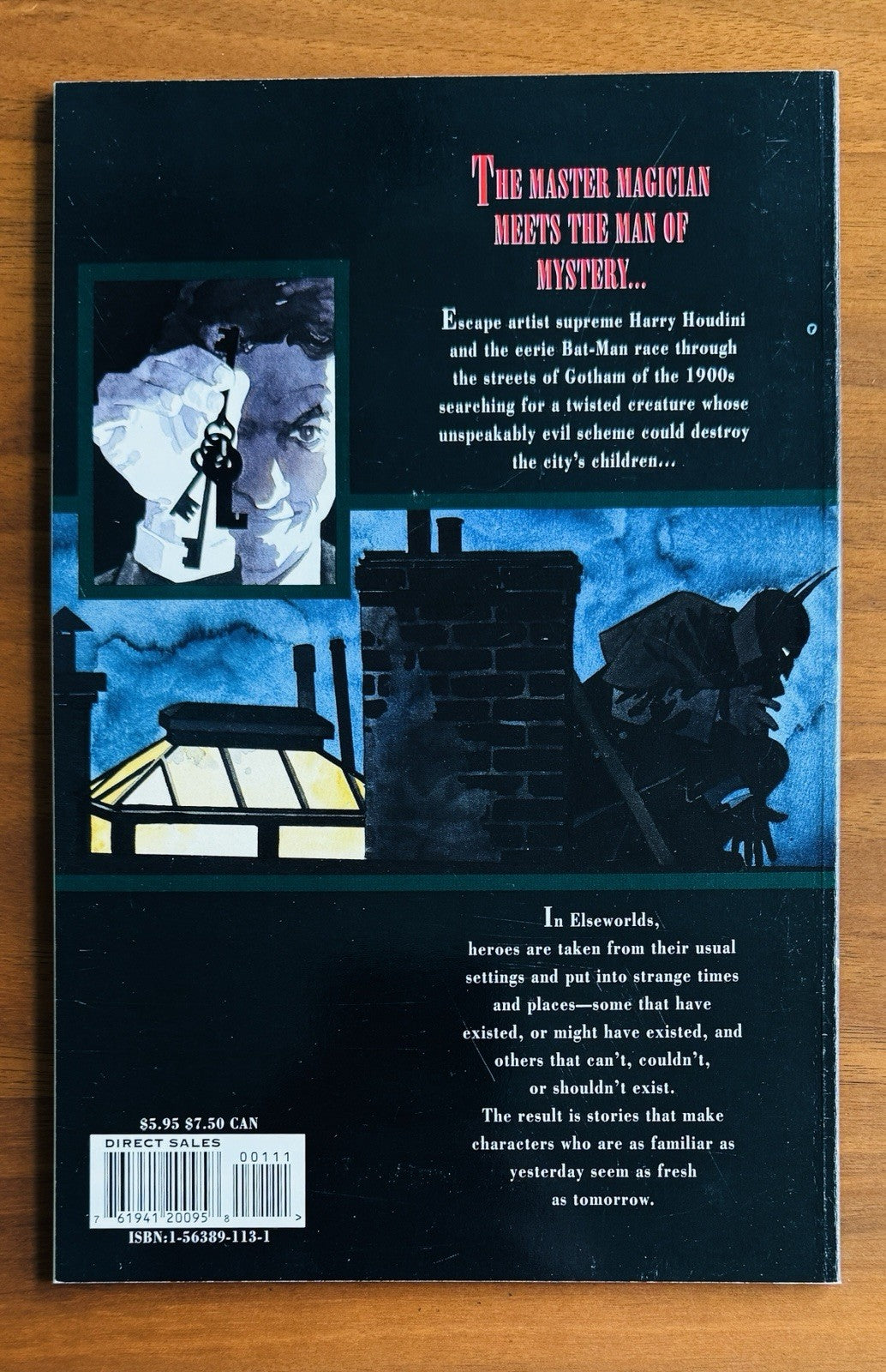 Batman: HOUDINI -The Devil's  Workshop VF+ TPB