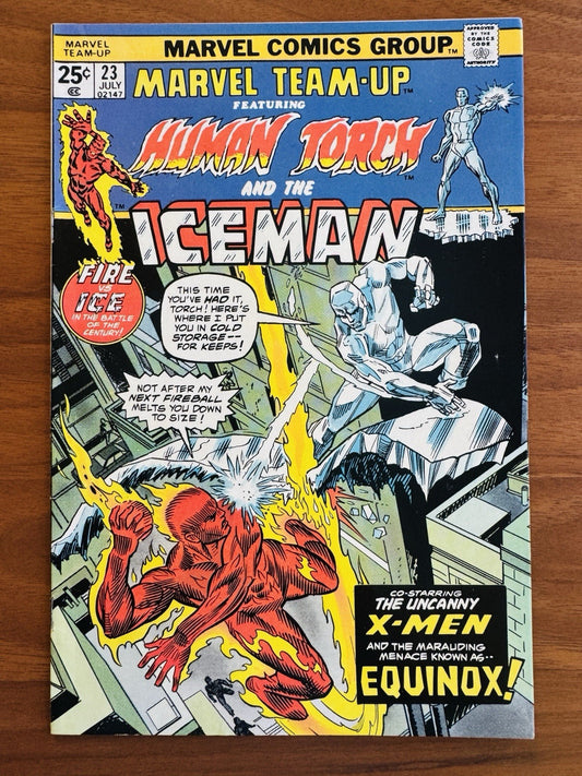 Marvel Team-Up #23  1st X-Men vs Fantastic Four VF 8.0