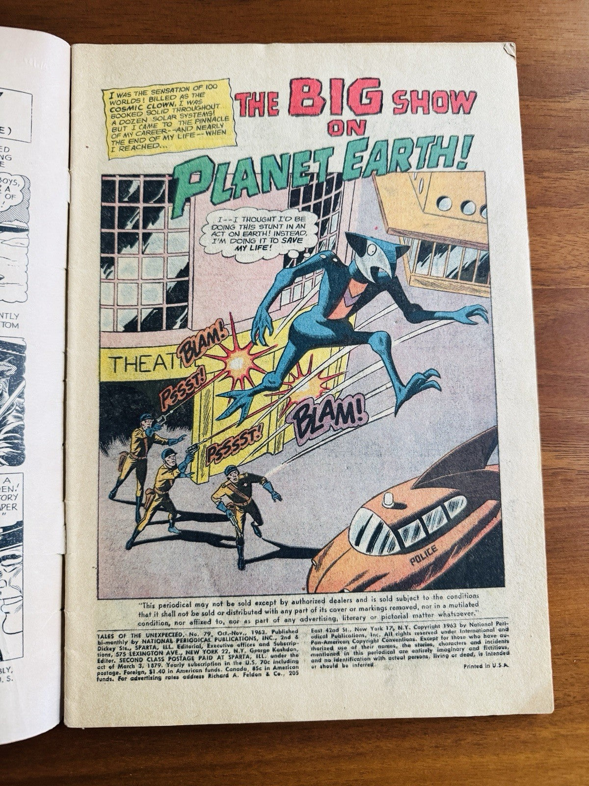 Tales of the Unexpected #79 - DC Comics 1963 VG+