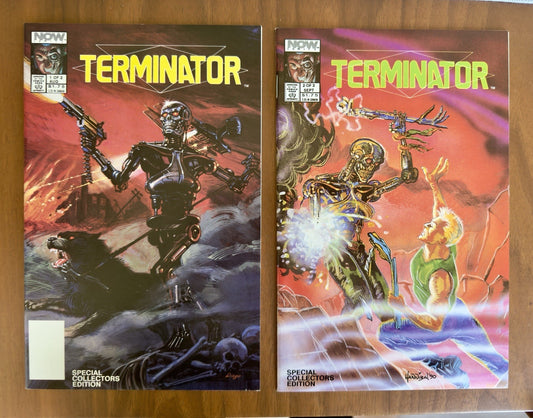 Terminator Special Collectors Edition #1 & 2  NM 9.4