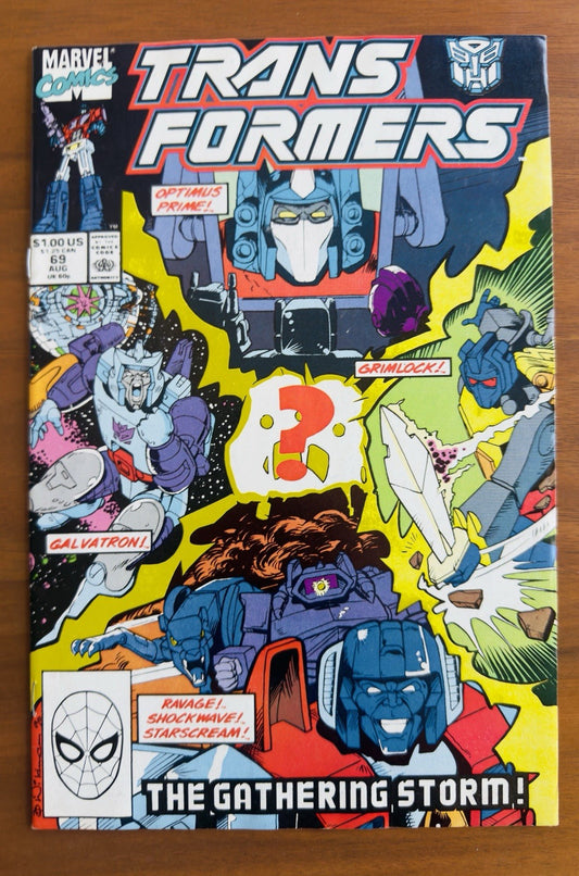 Transformers #69  - F/VF 7.0