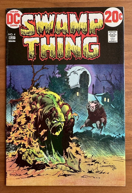 Swamp Thing #4 VF- 7.5