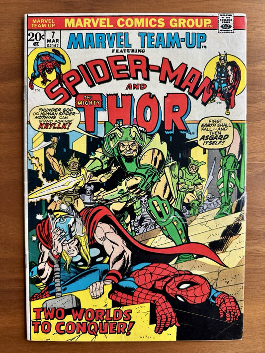 Marvel Comics Team-Up #7 - Fine- 5.5