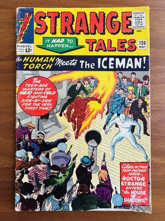 Strange Tales #120  2.5 - 1st Crossover of Human Torch and Iceman