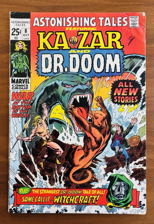 Astonishing Tales #8 Ka Zar - Fine 6.0