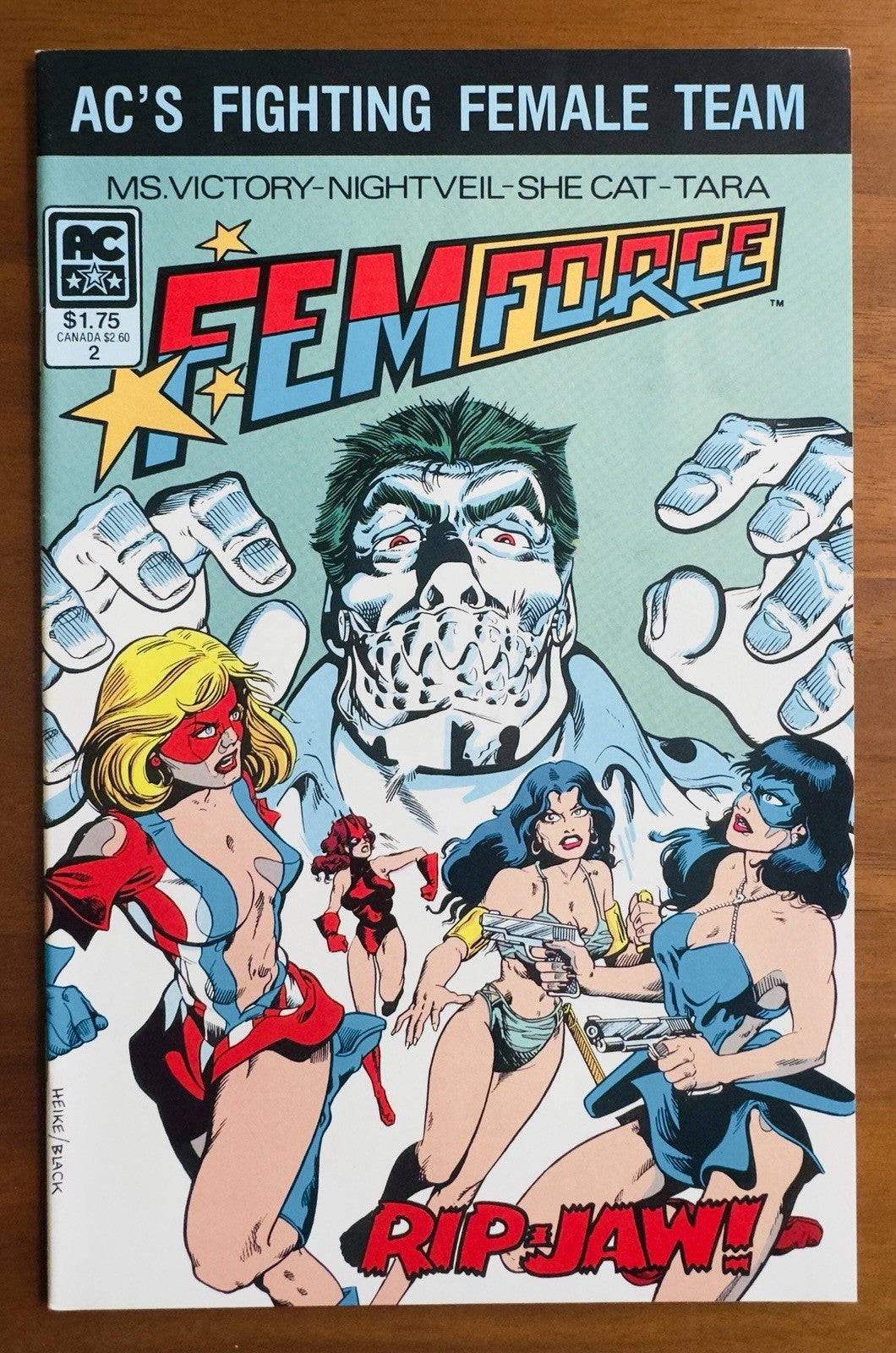 Femforce Lot of 8 Issues GGA VF (1985 AC Comics)