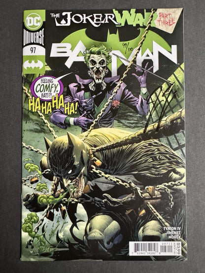 Batman #97 - Signed James Tynion IV w/COA NM 9.4