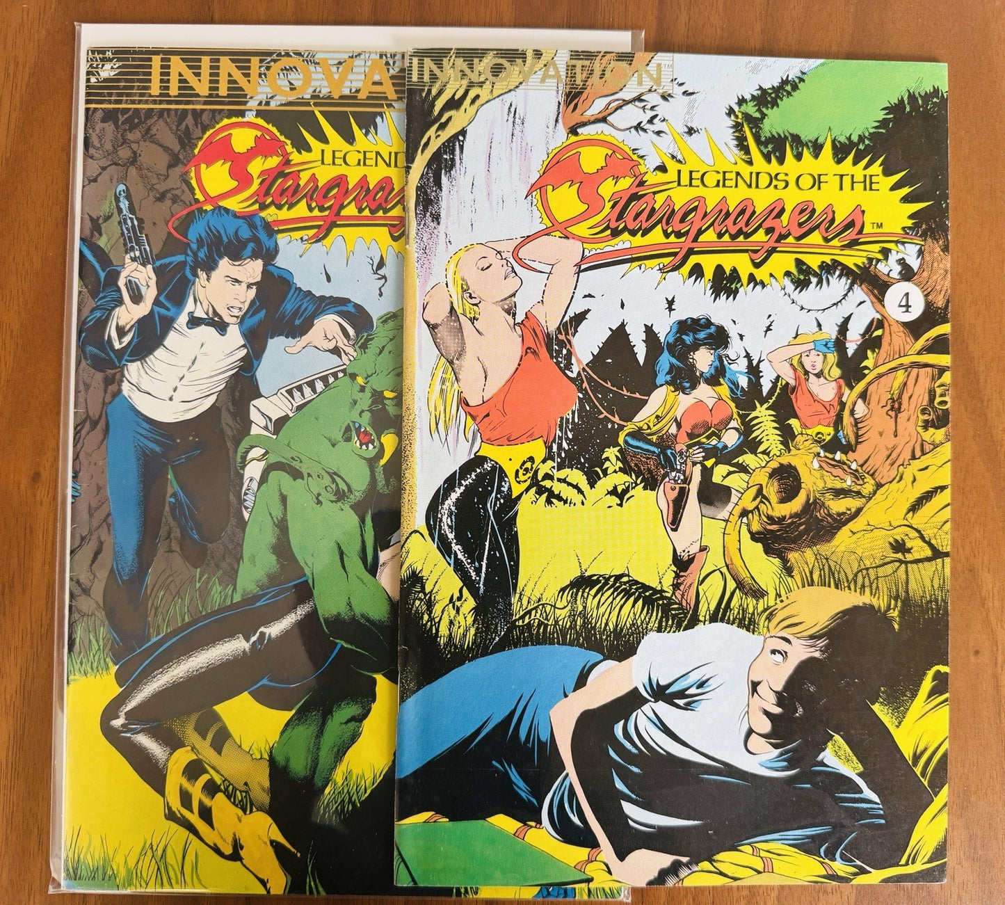 Legends Of The Stargrazers #2 & 4 Adam Hughes & David Campiti
