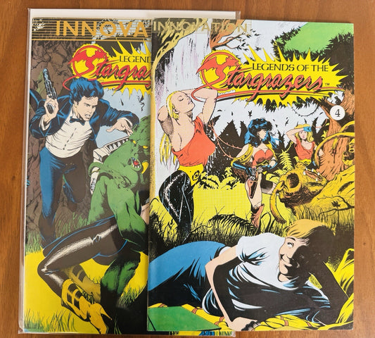 Legends Of The Stargrazers #2 & 4 Adam Hughes & David Campiti