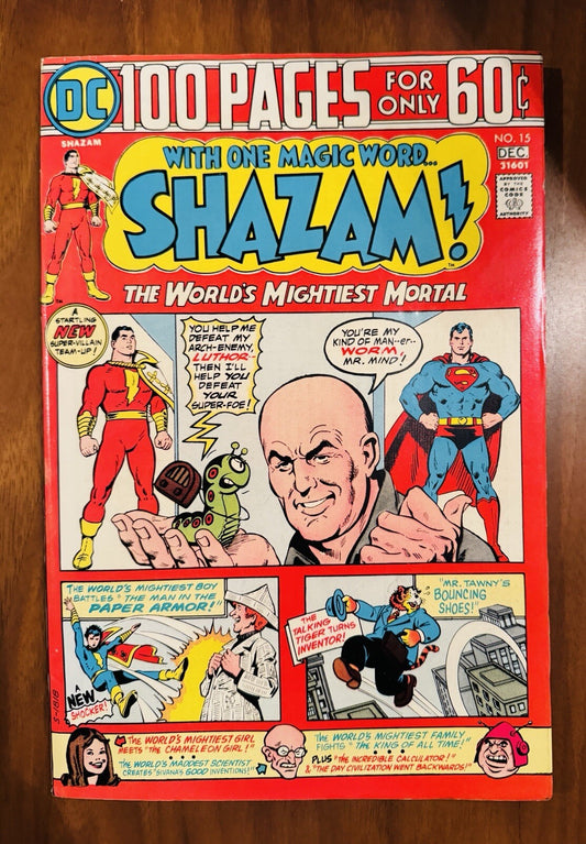 SHAZAM! #15. -100 Page Giant   VF 8.0