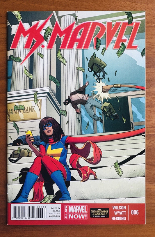 Ms. Marvel #6 1st Appearance of The Inventor NM+