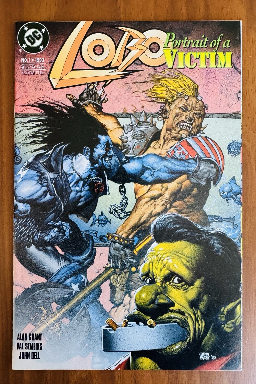 Lobo : Portrait of A Victim #1 VF+ Glen Fabry cover