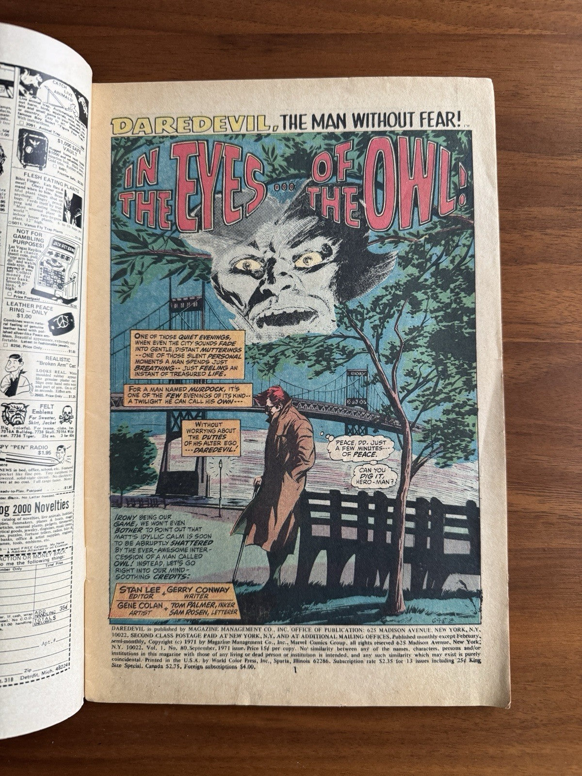 Daredevil #80 Fine- 5.5