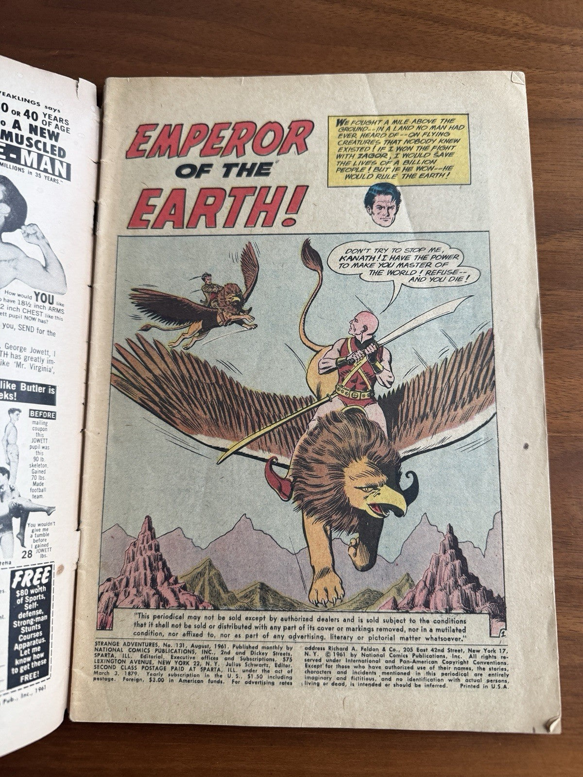Strange Adventures  #131 3.5 VG-