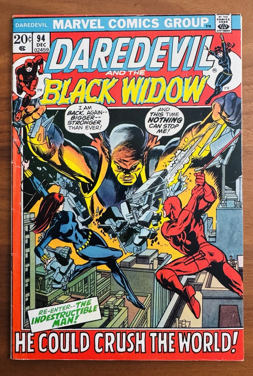 Daredevil #94 Fine 6.0