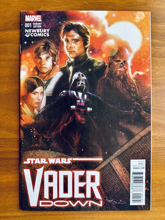 Star Wars Vader Down #1 Newbury Comics Variant VF/NM