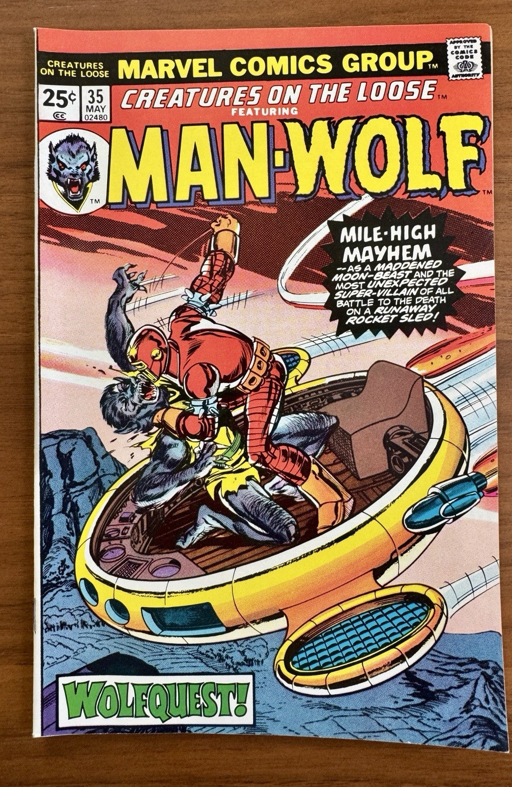 Creatures on the Loose #35 VF 8.0