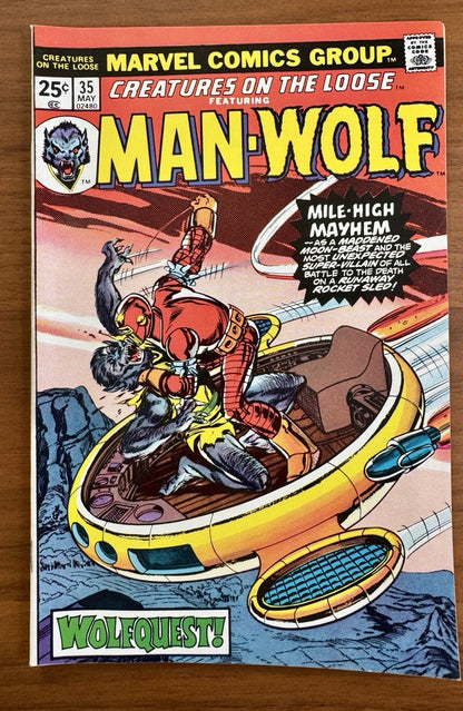 Creatures on the Loose #35 VF 8.0