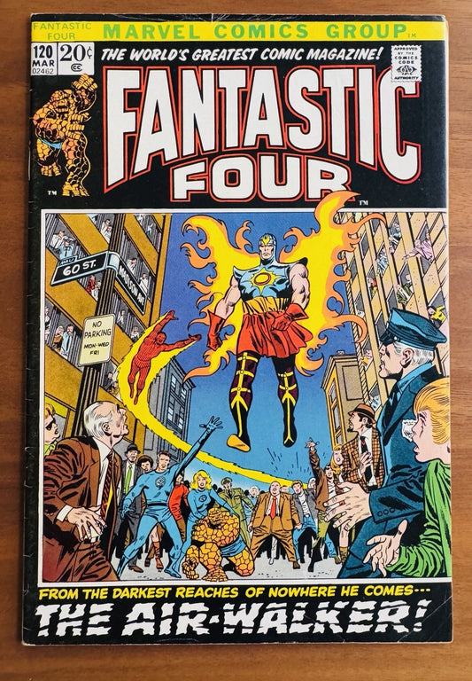 Fantastic Four #120 - FN+ - 1st Appearance Air Walker