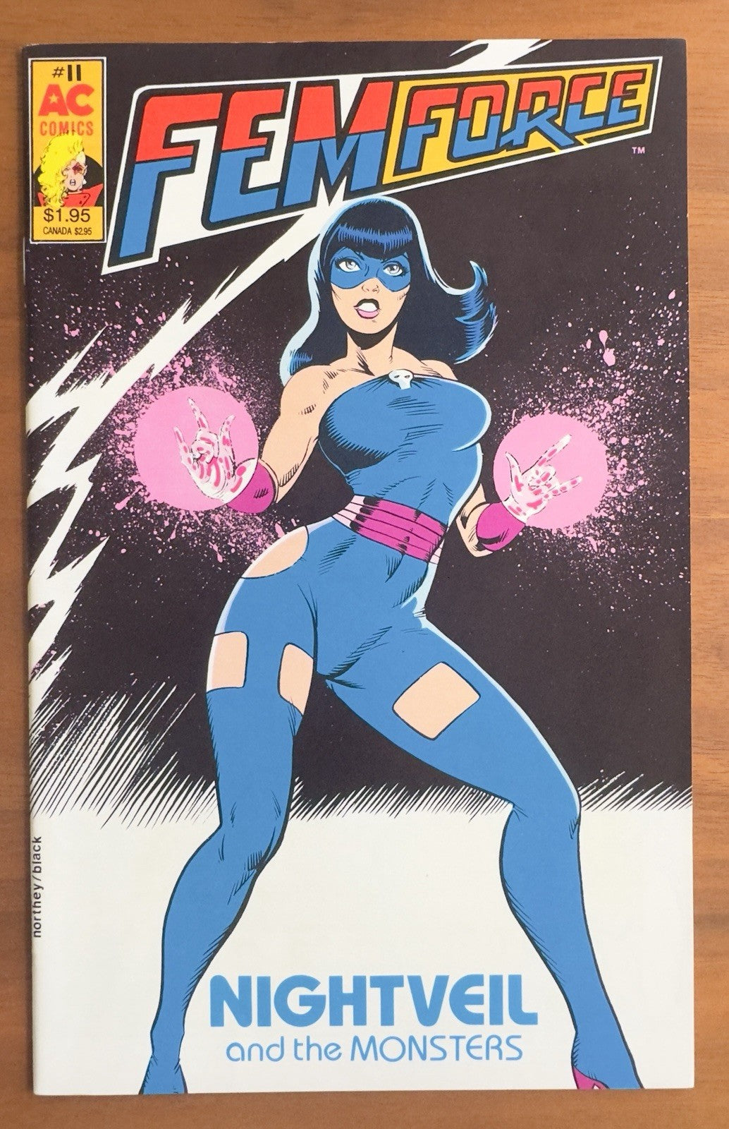 Femforce Lot of 8 Issues GGA VF (1985 AC Comics)