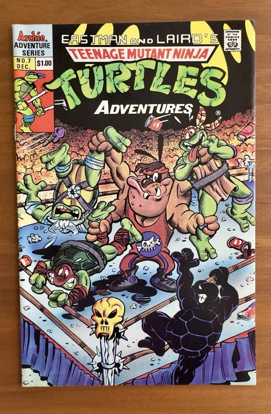 Teenage Mutant Ninja Turtles Adventures #7  TMNT VFNM 1st Ace Duck