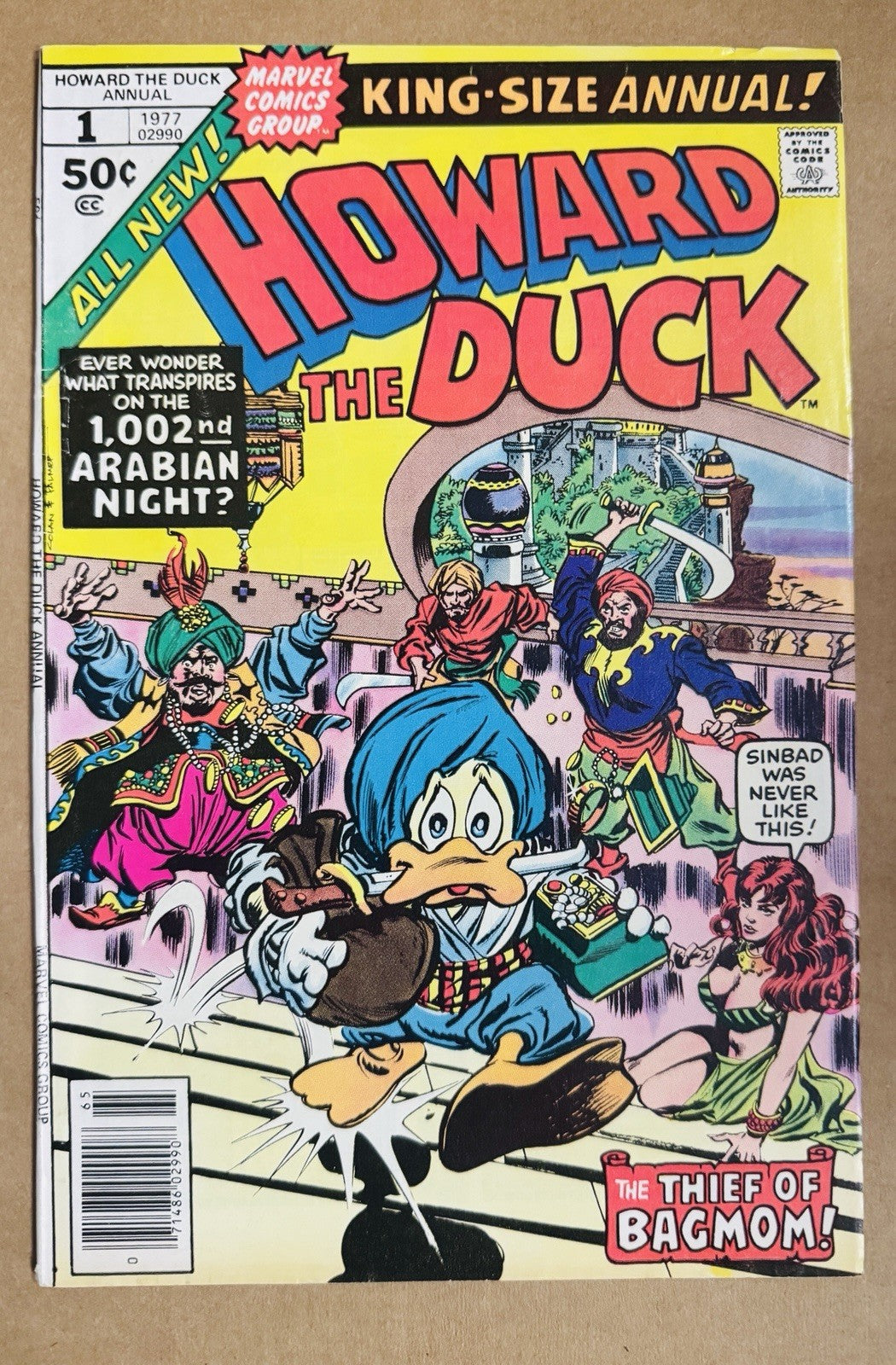 Howard the Duck #1 King-Size  Annual MARVEL VF -