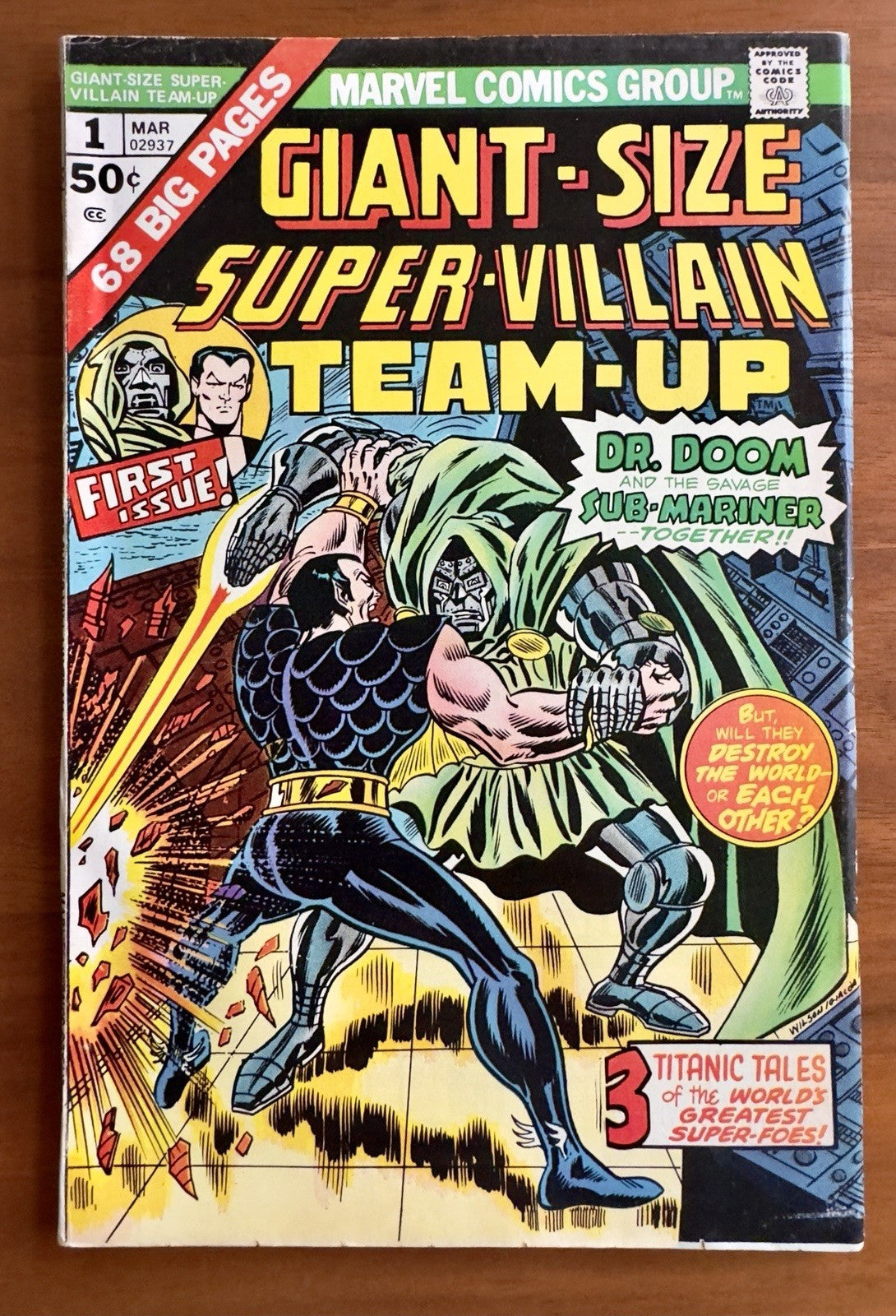 Giant-Size Super-Villain Team-Up #1 Dr Doom  VF- 7.5