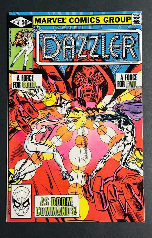 Dazzler #4  Doctor Doom Cover NM 9.4
