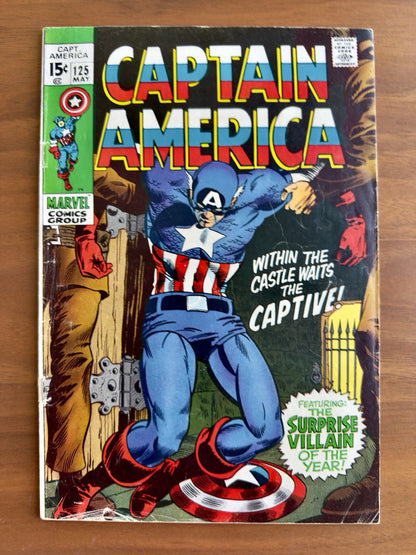 Captain America #125 VG+