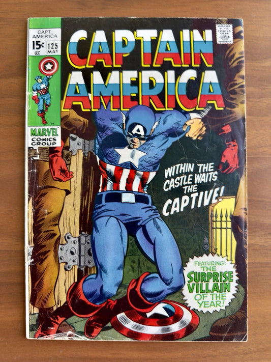 Captain America #125 VG+